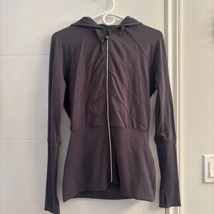 LULULEMON Lift Your Spirts Grey Hooded Jacket